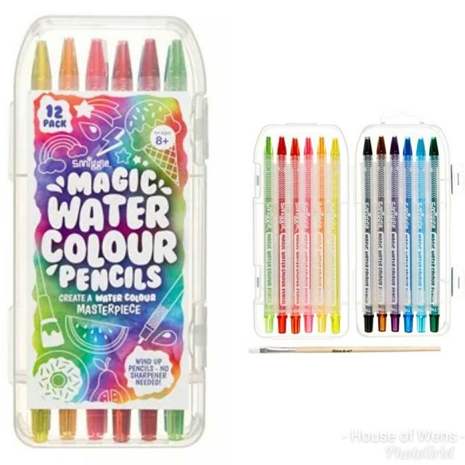 

Ready Smiggle Watercolour Pencil Pack - Pensil Warna Smiggle Original