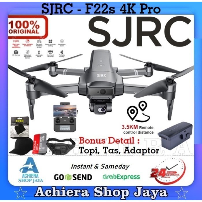 Marchan Rc Drone SJRC F22S 4K PRO &amp; SJRC F11S 4K PRO Gimbal EIS Camera