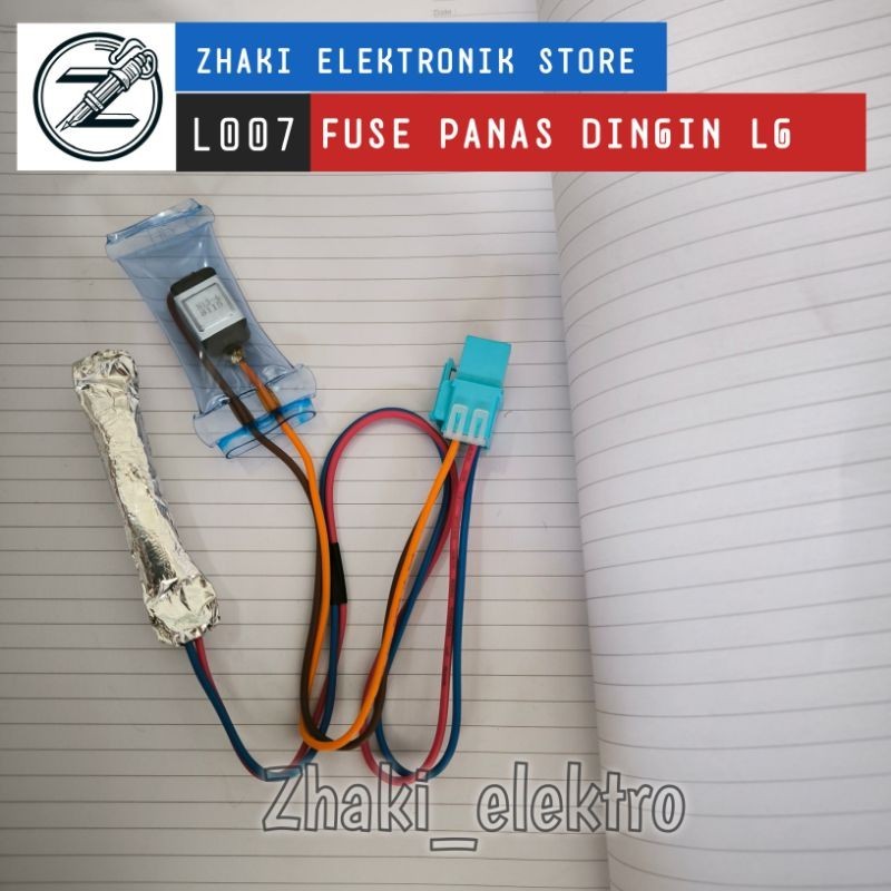 fuse panas dingin kulkas merk LG