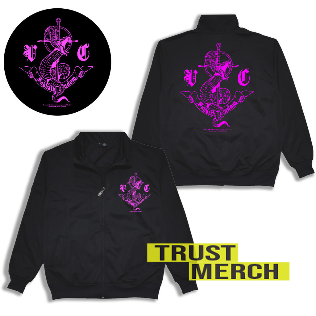 Jaket Tracktop Sabbath Crew Wind Breaker Komik Korea
