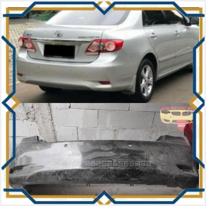 [IKH] BUMPER BELAKANG COROLLA ALTIS 2010 ORIGINAL