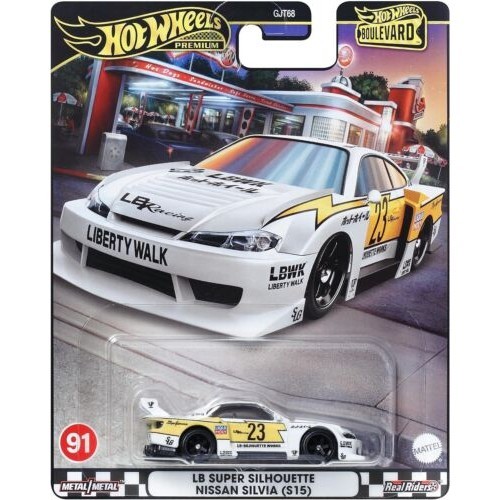 Hot Wheels Premium Nissan Silvia S15 LBWK