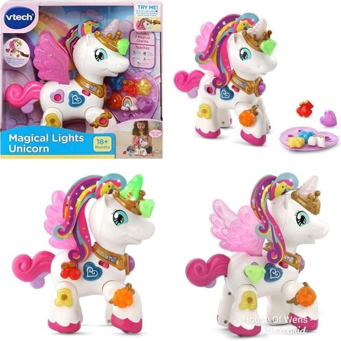 Vtech Magical Lights Unicorn - Mainan Edukasi Anak Pengiriman Cepat