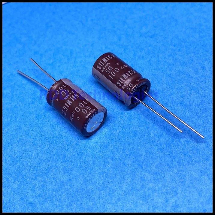 GRATIS ONGKIR CAPACITOR 100UF/50V ELNA SILMIC II !!!!