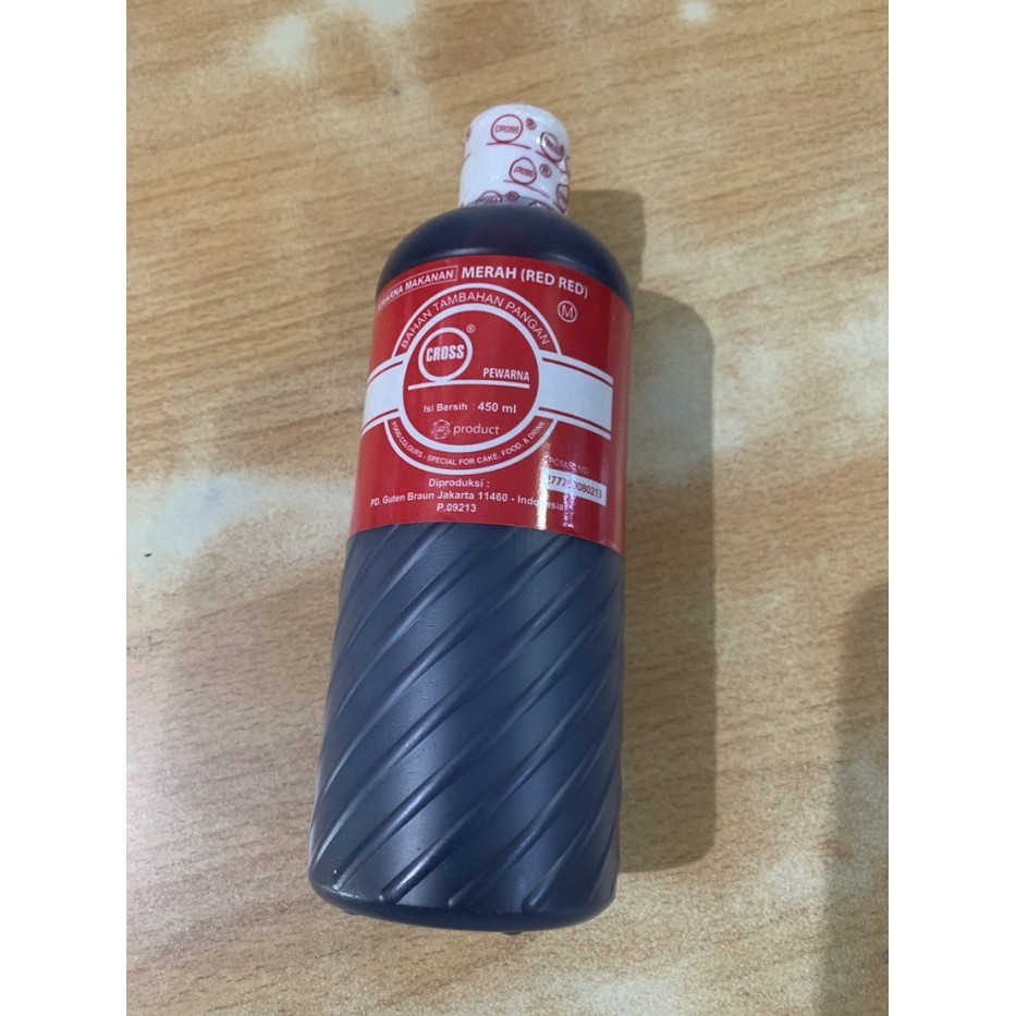 

[DIAJENG SHOP] Cross Red Red 580 gr / pewarna makanan icing color SALE