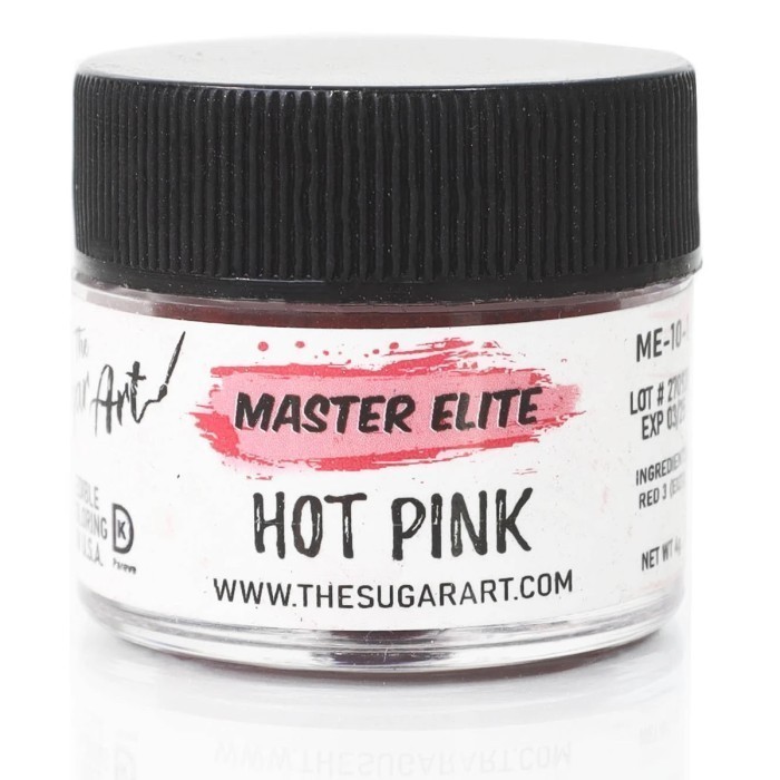

[DIAJENG SHOP] 4 Gr Hot Pink Master Elite Sugar Art Pewarna Makanan Food Coloring DISKON