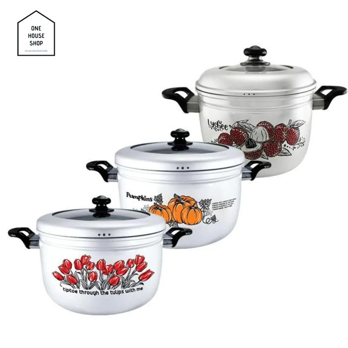 Panci Steamer Dandang Kukusan Aluminium 30 Cm Maspion Pancaguna