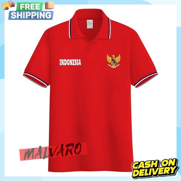 Kaoss Bapak Bapak Hut Kemerdekaan Pakaian Baju Agustusan 2024 Dewasa Ksos Pakean Baju Remaja Merah P