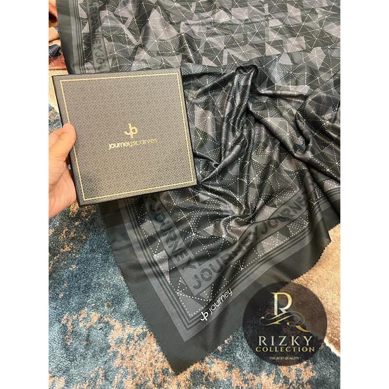 Promo Mega Sale 5.5 // JILBAB SEGI EMPAT ORI JOURNEY MOTIF DINA SERIES/ HIJAB REGULER ORI JOURNEY/