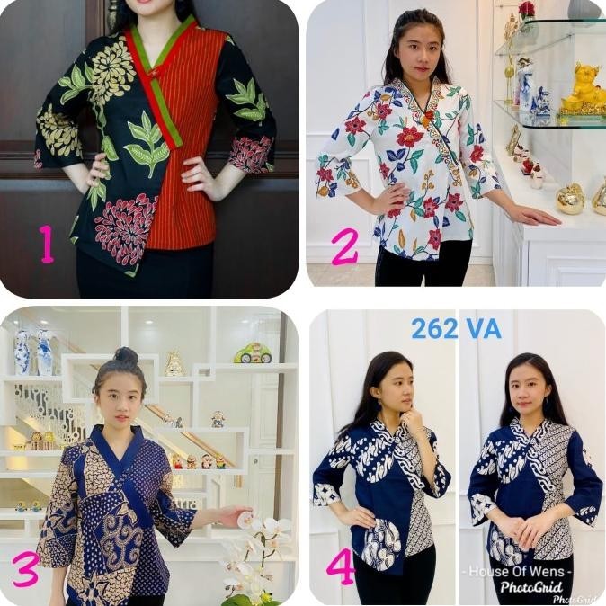 New Batik By Luwen - Baju Atasan Batik - Baju Batik Luwen - Type 5 Stok Terbatas