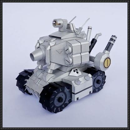 diy papercraft metal slug zenyang22