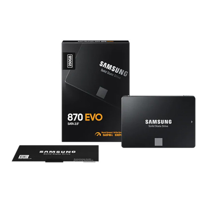 SAMSUNG SSD 870 EVO 250GB / 2.5" SATA / 870 EVO SSD / 5 YEARS WARRANTY ORIGINAL BEST QUALITY