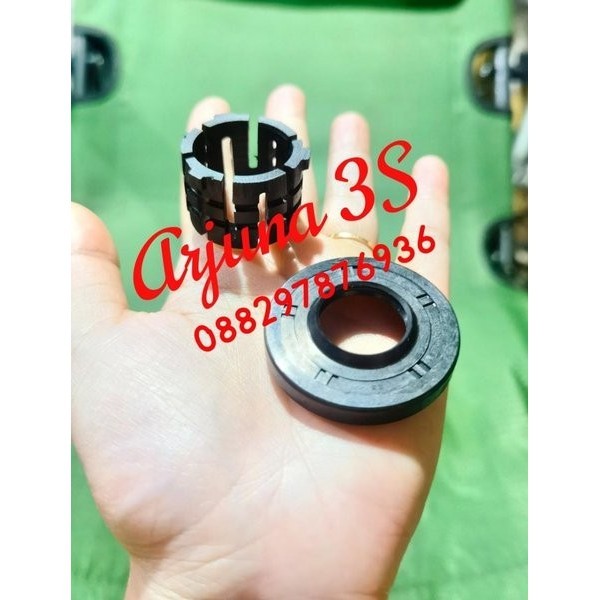 Bushing + seal rack steer s cross / x over / sx4 old