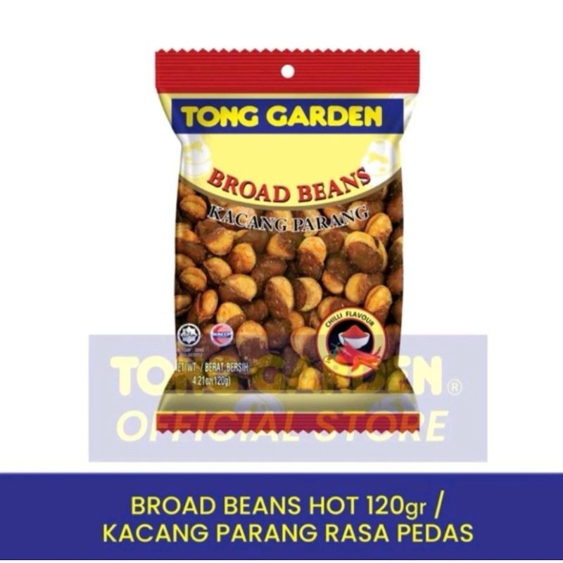 

Tong Garden Chilli Broad Bean 120g - Kacang Koro pedas 120gr