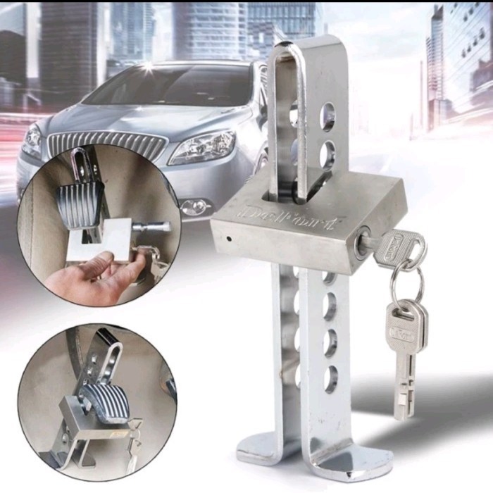 Kunci Gembok Pengaman Mobil Kunci Gembok Pedal Gas Rem Kopling Mobil