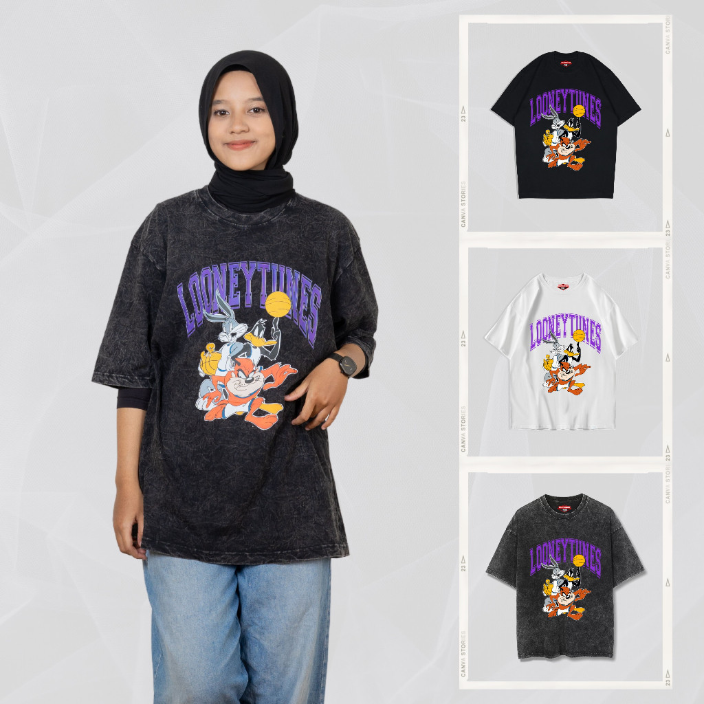 KAOS LOONEYTUNES OVERSIZE WASH / KAOS WASH SLIMFIT / KAOS OVERSIZE / KAOS SLIMFIT /KAOS BASKET /ACID