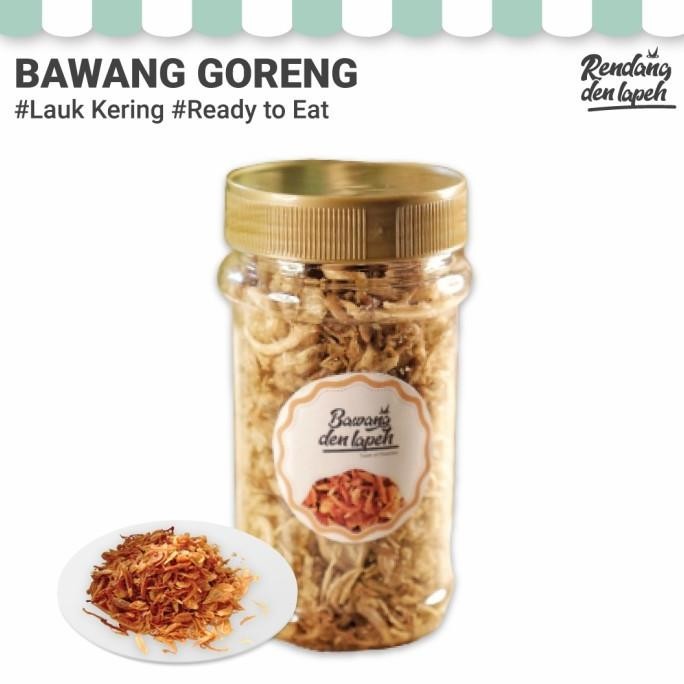 

Bawang Goreng Merah Asli Tanpa Pengawet Brand Den Lapeh Food Premium