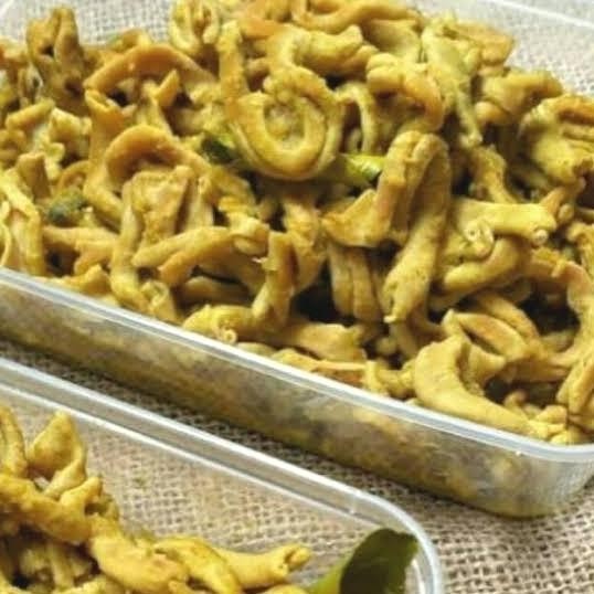 

usus ayam ungkep bumbu kuning per 500gr siap goreng