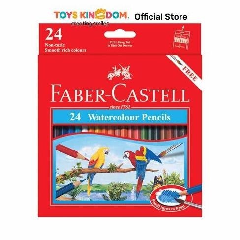 

Toys Kingdom Faber Castell Set 24 Pcs Pensil Warna Watercolour 114464