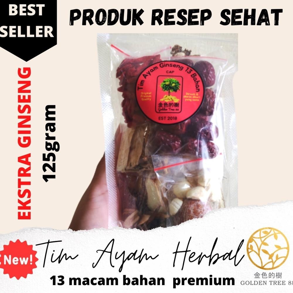 

CR - Terlaris Tim Ayam Herbal Ginseng 13 Bahan Sup Ayam Obat Premium Fresh Original TERLARIS