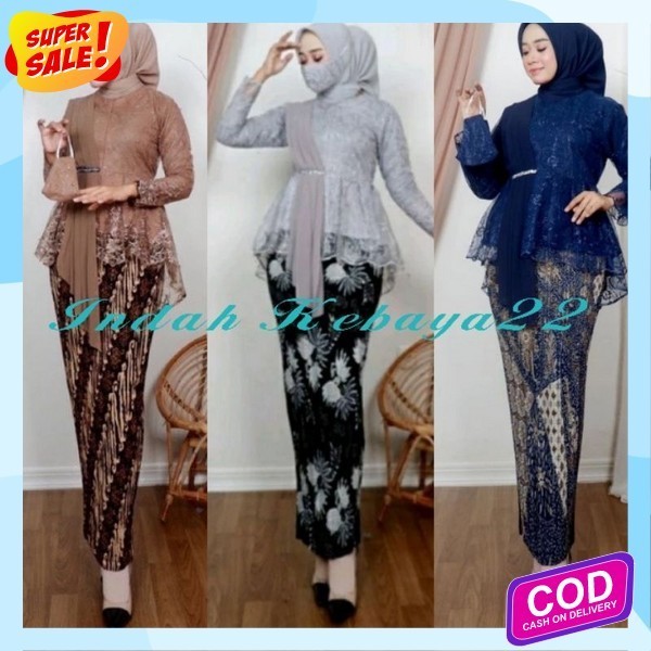 Kebaya Satu Stel Kebayak Madern Modis Kutubaru Kbaya Pesta Kondangan Setelan Stlan Baju Wanita Engag