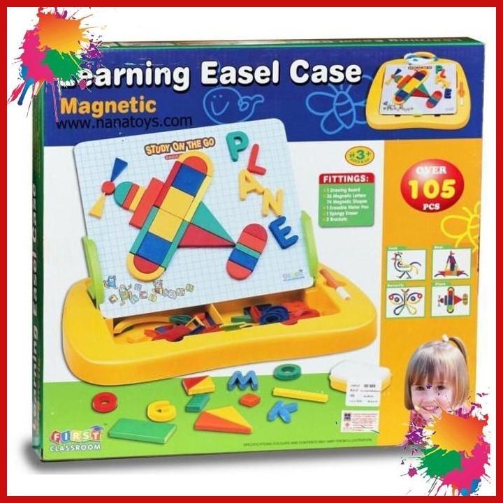 

(GP) JUAL MURAH MAGNET DRAWING LEARNING EASEL CASE HM6805 FIRST CLASSROOM