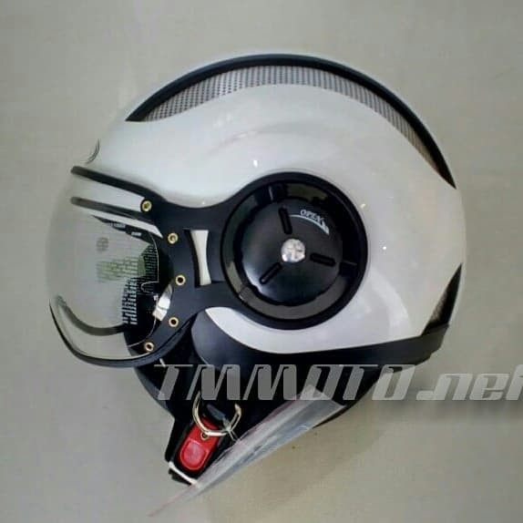 HELM ZEUS Z218 / ZS218 RETRO - SOLID WHITE