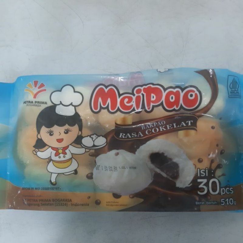 

Minipao Meipao 510gr isi 30