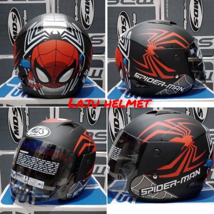 HELM MDS ANAK SPIDERMAN SERIES ORIGINAL MDS ANAK