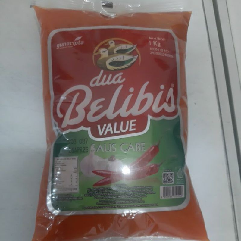 

Sambal Dua Belibis 1kg
