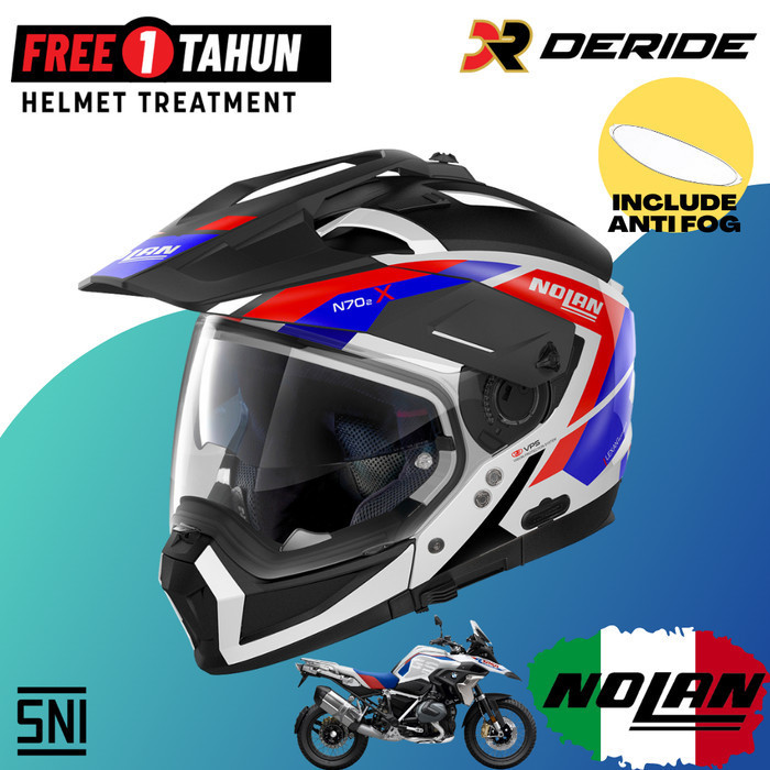 NOLAN N70-2 X 026 HELM CROSS OVER SNI BMW R 1250 1200 310 GS ADVENTURE