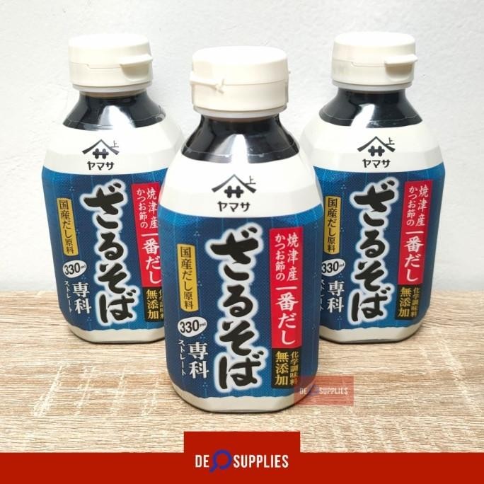 

Yamasa Zaru Soba Senka 330ml - Bumbu Mie Soba Premium Jepang Zarusoba TF