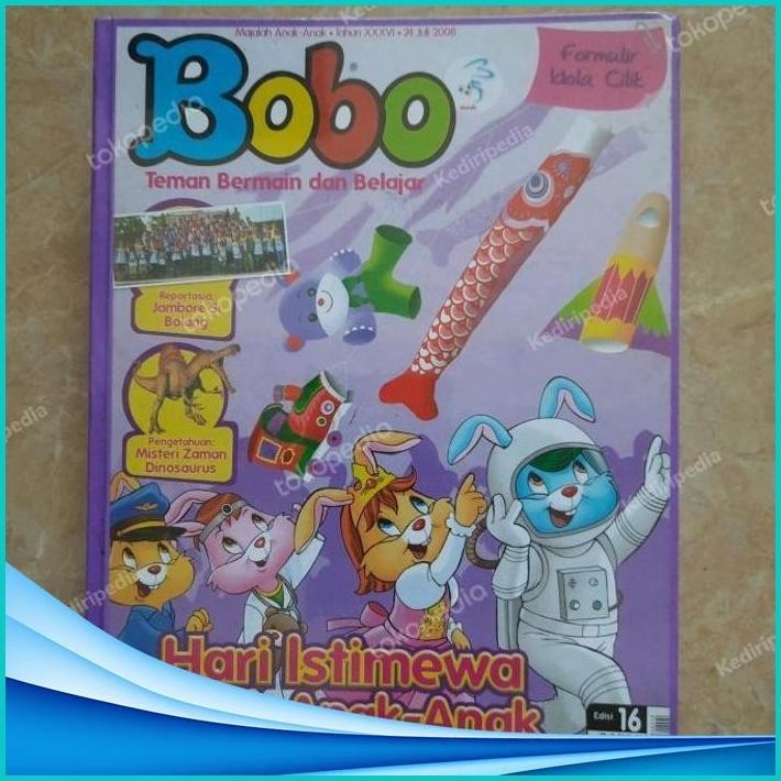 (KDR) BUNDEL HARDCOVER MAJALAH BOBO TAHUN XXXVI 2008 NO 16-30 MINUS 17 & 22