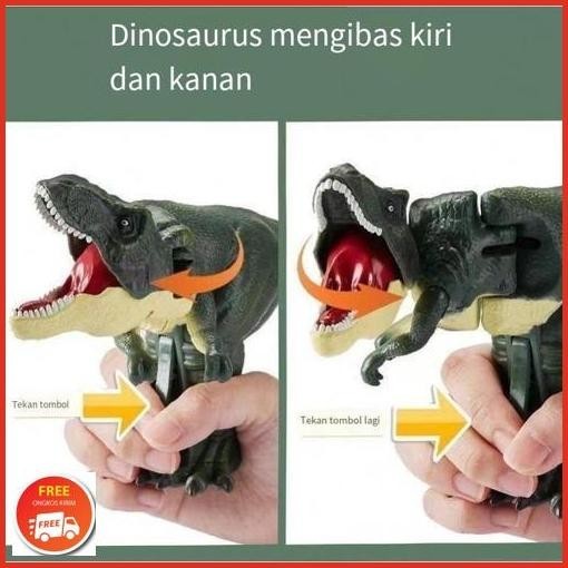 Flash Sale Mainan Anak Tembakan Dinosaurus Tekan Mainan Viral Dinosaurus Anak Tekan Dinosaurus Maina