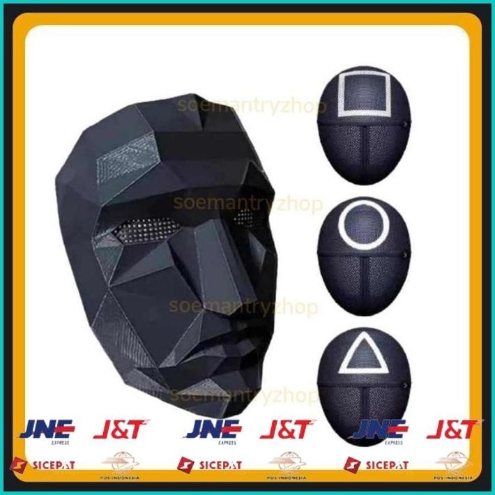 BISMILLAH [ [TERLENGKAP] ] TOPENG SQUAD GAME KOTAK BUNDER SEGITIGA LINGKARAN FRONT MAN STAFF FREE FA