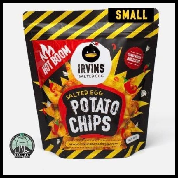 

Irvins Hot Bomb Salted Egg Potato Chips