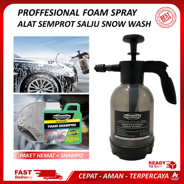 Sprayer Alat Semprot Salju Cuci Motor Mobil Snow Wash Manual