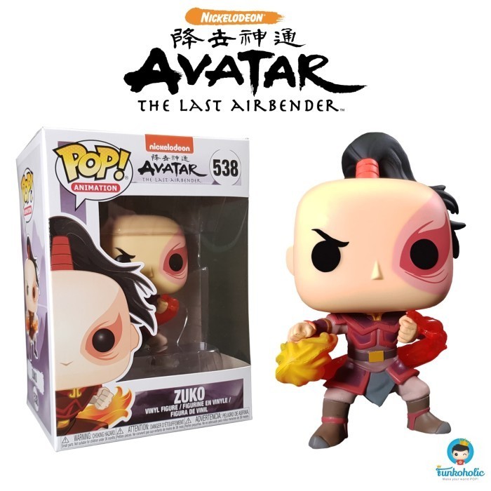 Ready Funko POP Animation Avatar The Last Airbender - Zuko (Flame Punch)