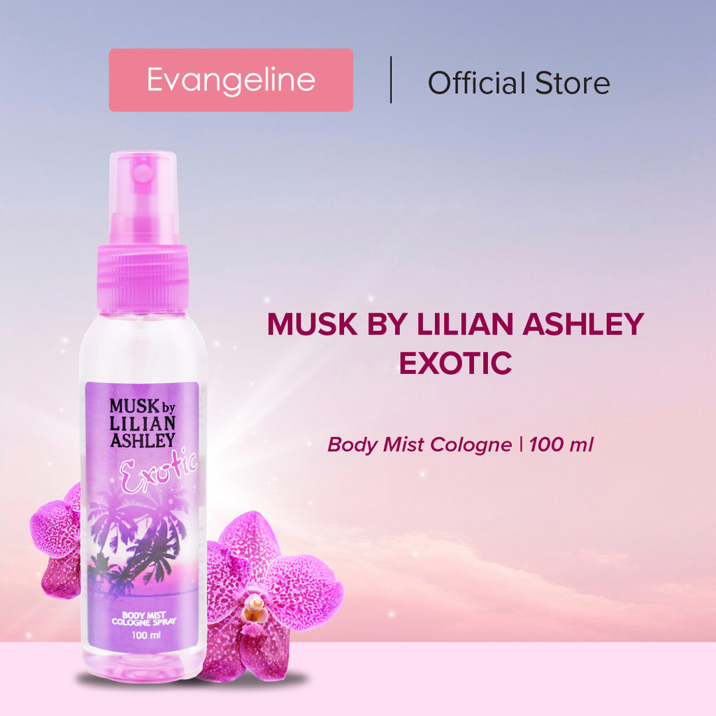 Musk by Lilian Ashley Parfum Body Mist Wanita Exotic 100 ml