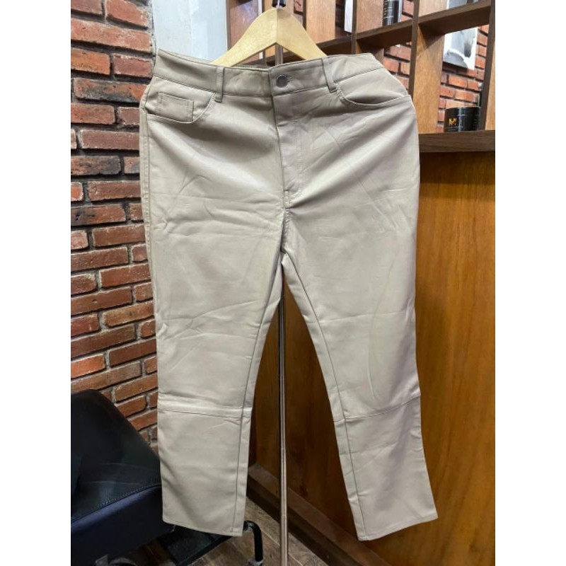 celana kulit wanita H&M