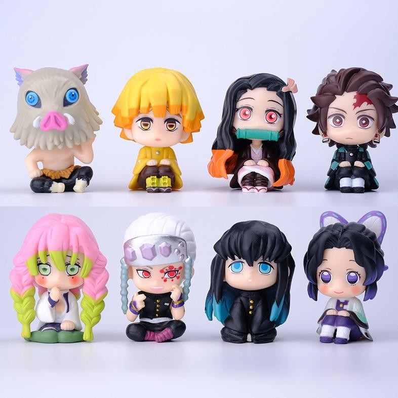 DFR Figure Demon Slayer Kimetsu No Yaiba Look up series set 8 TERLARIS
