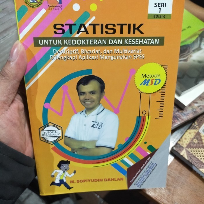 

buku statistik untuk kedokteran dan kesehatan sopiyudin