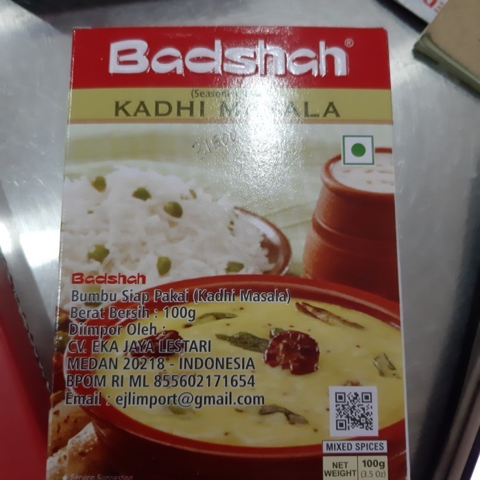

cusss order] badshah kadhi masala 100 gm