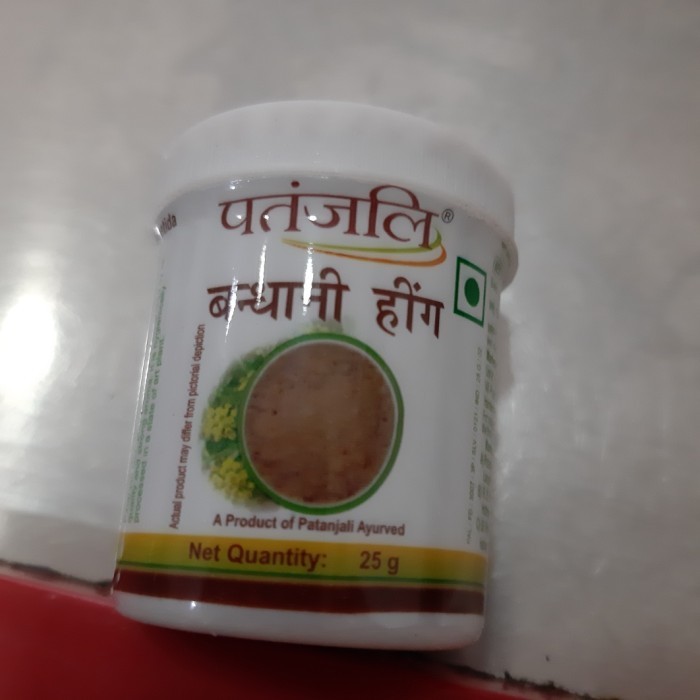 

cusss order] patanjali Hingh 25gm
