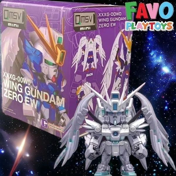 DISKON SPESIAL TM25] BANDAI QMSV MINI XXXG-00W0 WING GUNDAM ZERO EW SERIES BLIND BOX TERMURAH