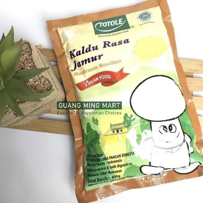 

Bumbu Kaldu Jamur Totole 400Gr / Perasa Non Msg Mokucing (1 Dus)