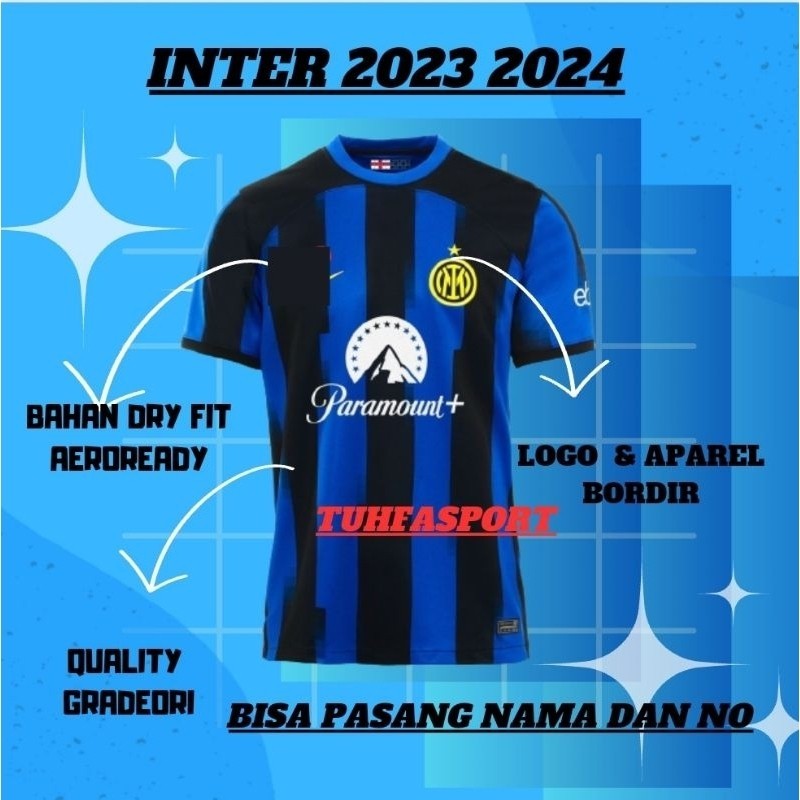 [BEST DEAL] Jersey inter_Milan_grade ORI home away 3rd 4th musim 2023 2024 baju bola inter kaos bola