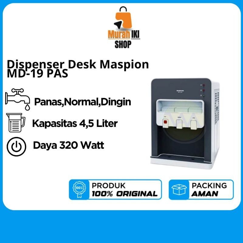 Dispenser Desk Maspion MD-19 PAS, Dispenser Desk Maspion MD-16, Dispenser Desk Maspion MD-10 PAS
