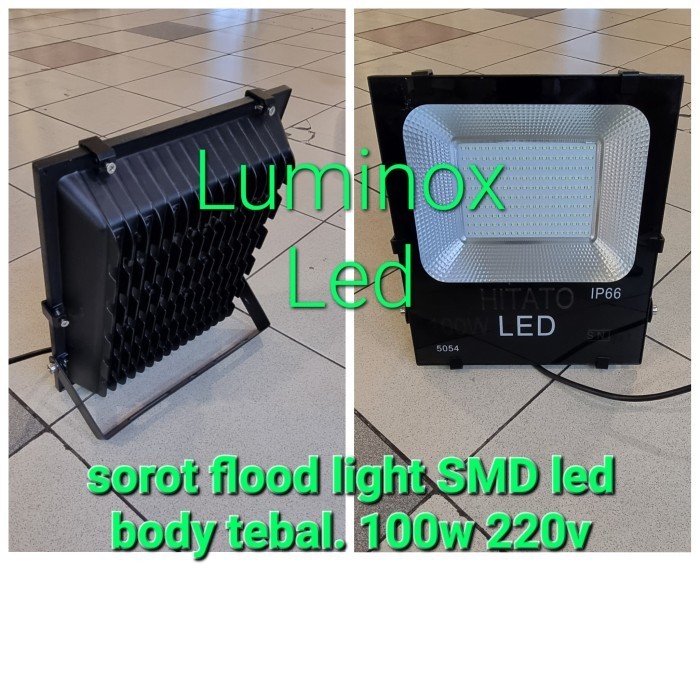 Lampu Sorot Led 100Watt Tembak Floodlight Cob 100 Watt 100W Outdoor Ori