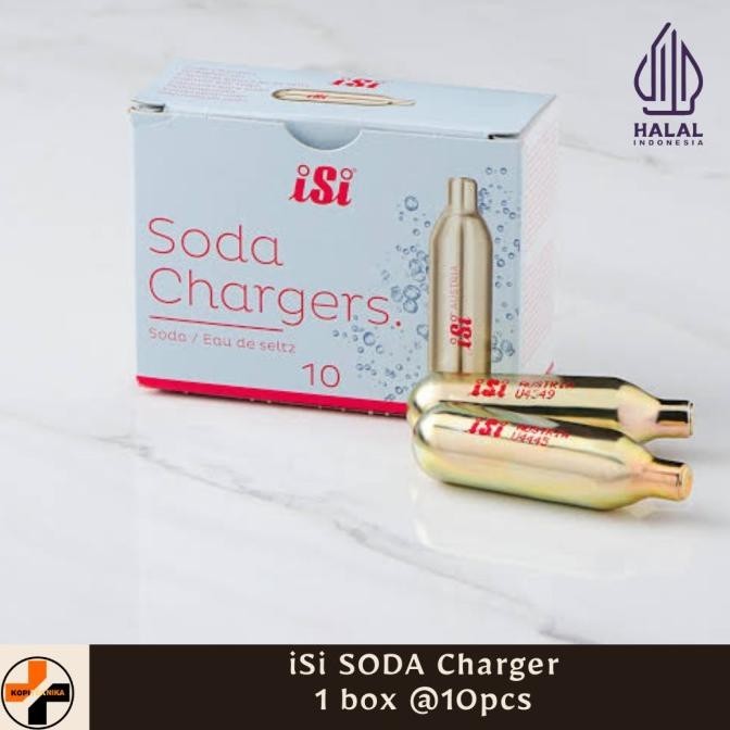 

iSi Soda Charger CO2 ; Praktis untuk Instant Soda Maker